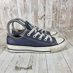 Converse Chuck Taylor All Star Low Top Navy Blue Canvas Sneakers M9697 Womens 5